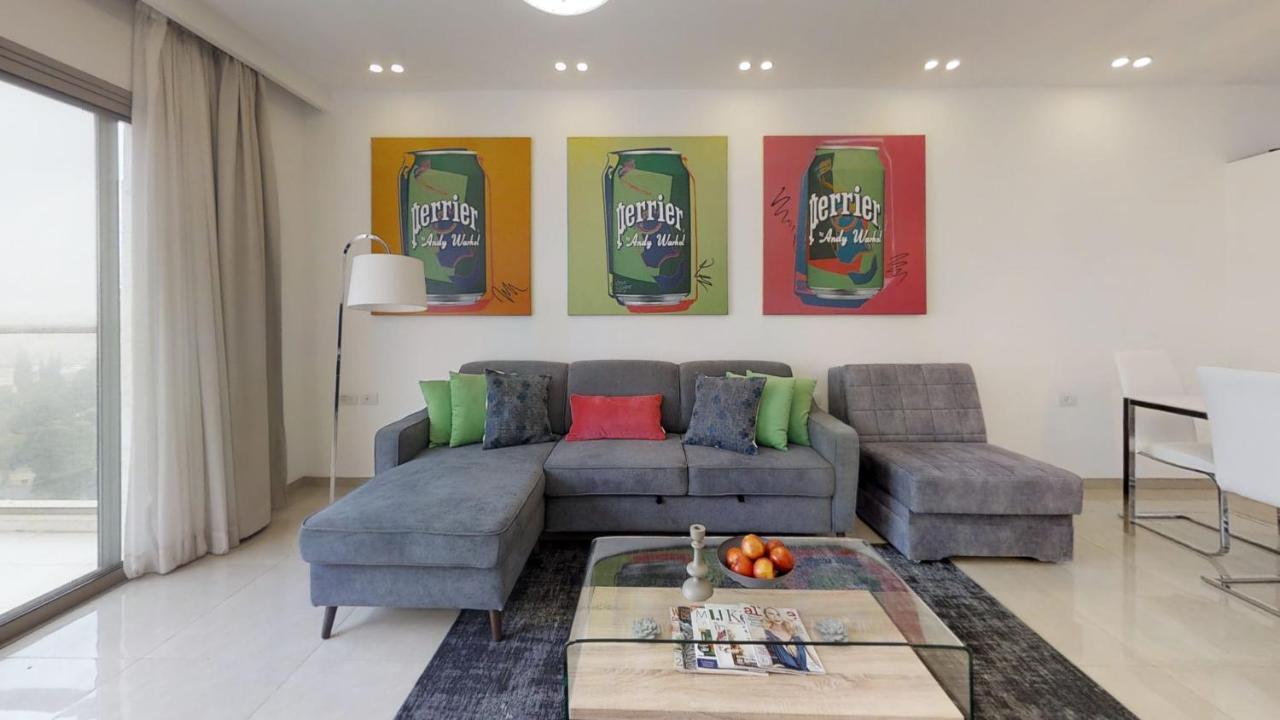 Exclusive Two-Bedroom Apartment With Parking Jeruzalem Buitenkant foto